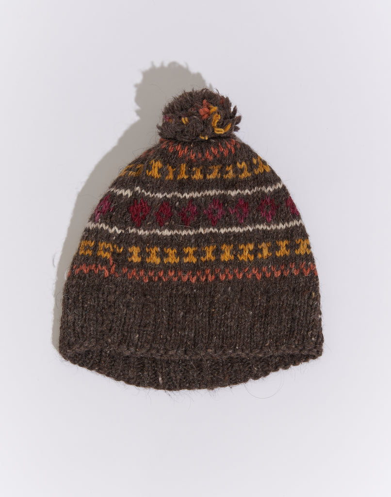 Cacao with Sprinkles Beanie Hat for Women