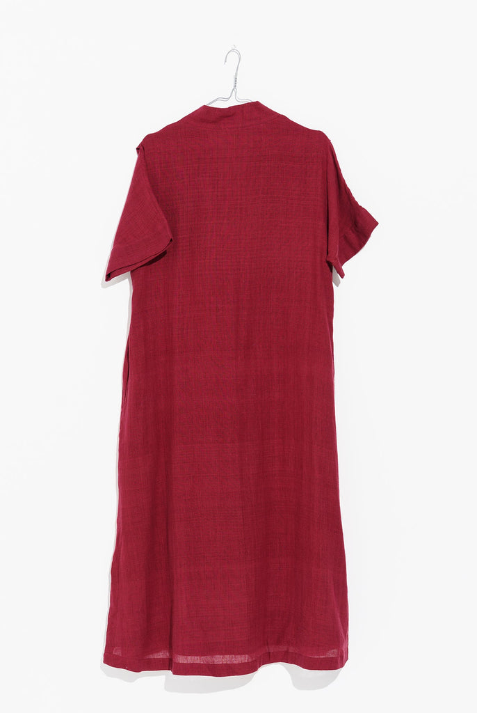 Deep wine organic cotton long dress, fashion brands that are sustainable, most sustainable clothing brands, organic cotton clothes online shop, organic cotton clothing, buy cotton clothes online, cotton all clothing store, cotton clothing for women, women's cotton clothing store, modern minimalist clothing, black minimalist clothing