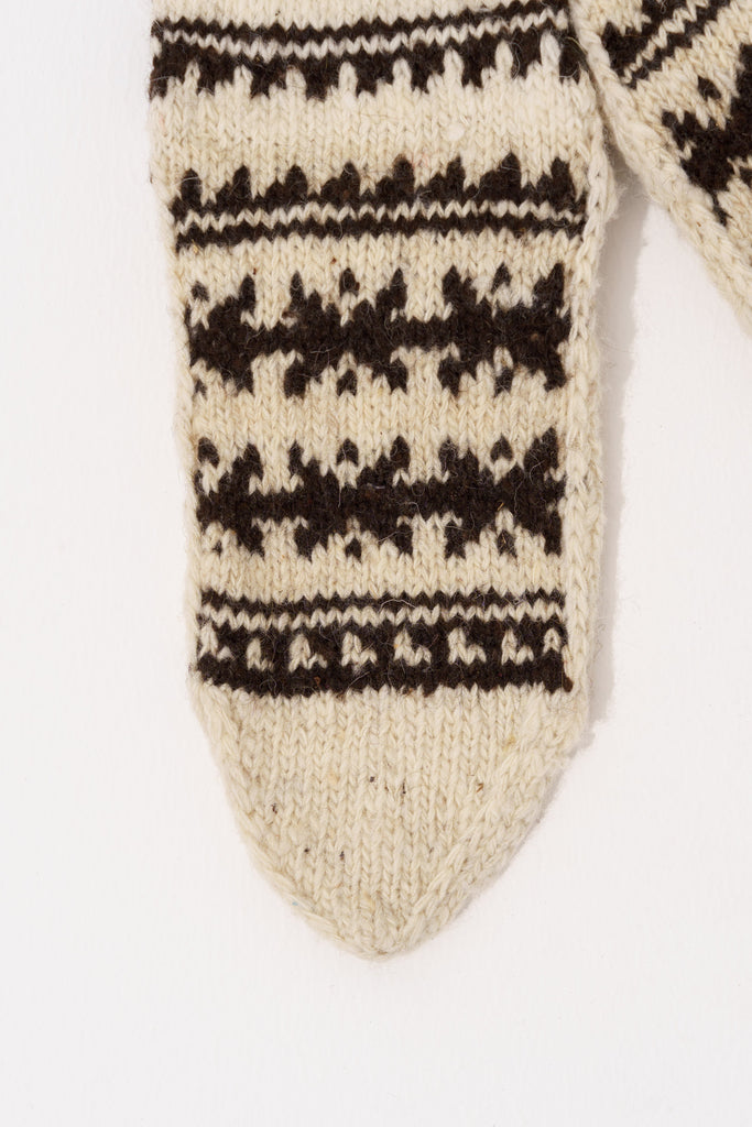 Women Woollen Monochrome Rustic Socks